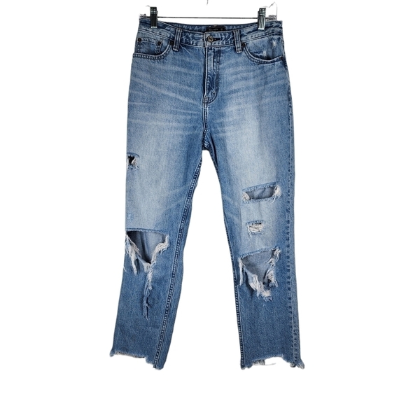 ABERCROMBIE & FITCH ANNIE GIRLFRIEND ANKLE JEANS - Picture 1 of 6